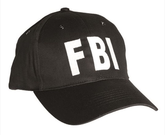 BASEBALL CAP FBI 