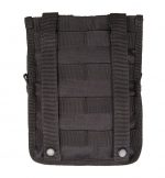 BLACK LASER CUT BELT POUCH LARGE - Image 2