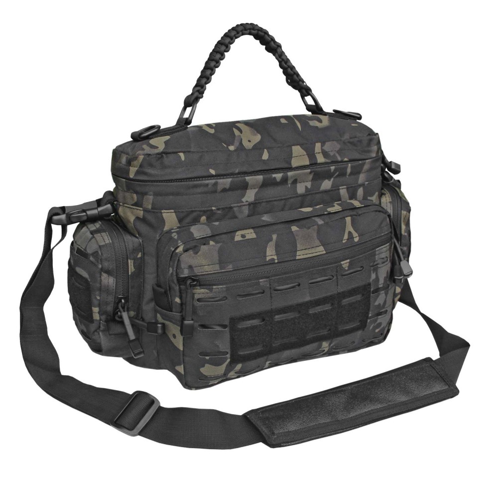 MULTICAM BLACK TACTICAL PARACORD BAG SMALL Airsoft Club