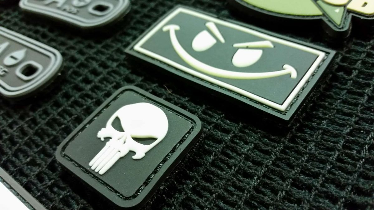 PVC PUNISHER-GLOW IN THE DARK