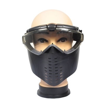 Full Face Goggle with Electric Fan - BK