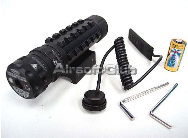 High Power Tri-Rail Red Laser Sight Pointer