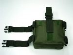 Molle Utility Drop Leg Panel Pouch Bag-OD