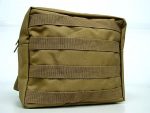 Molle Utility Drop Leg Panel Pouch Bag-Tan
