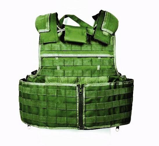 Assault Military Plate Carrier Tactical Vest OD (600D)