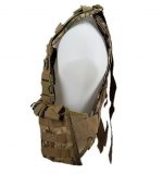 Molle Tatical Hydration Combat Vest Carrier (600) D Bunshee - Image 3