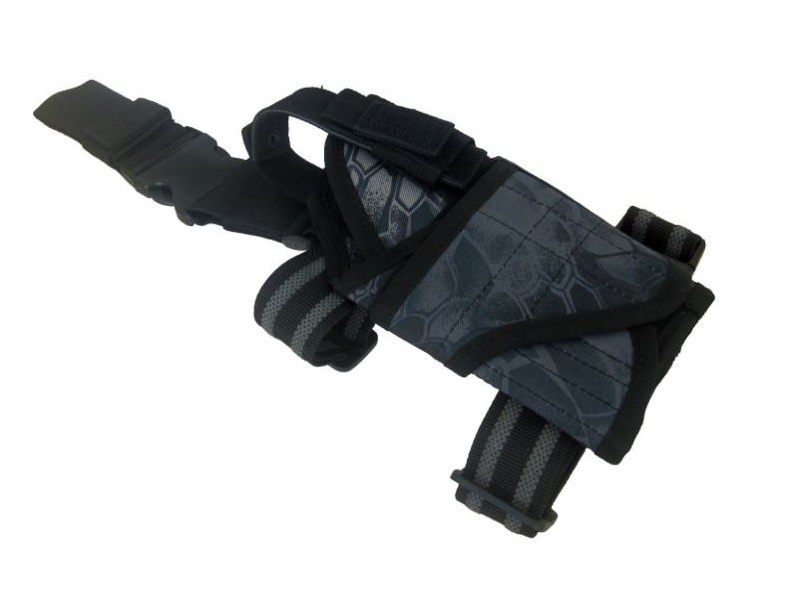 Tornado Drop Leg Gun Pistol Holster Typhon Camo