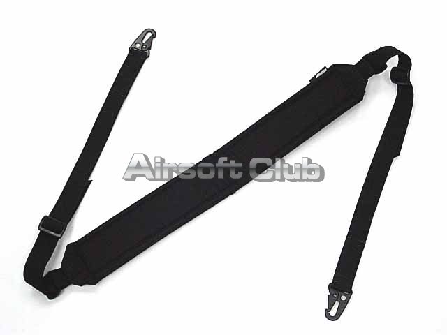 LMG Shoulder Padded Rifle Sling -Black
