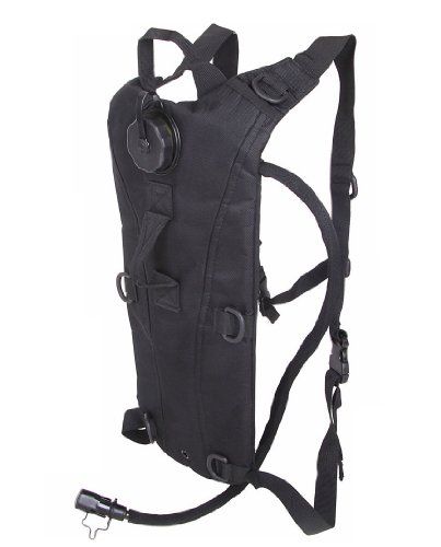 3L Military Hydration Bladder Water Backpack-Black