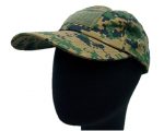 Velcro Patch Military Cap -Marpat