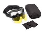 Desert Locust Goggles w/2 set glasses -Black