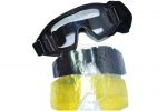 Desert Locust Goggles w/2 set glasses -Black