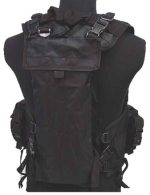 US Tactical Navy Seal Modular Assault Vest Black - Image 2