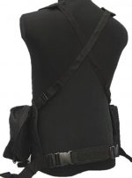 Versatile Military Plate Carrier Tactical Vest Black (600D) - Image 2