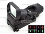 Holographic Multi 4 Reticle Red/Green Dot Sight Reflex