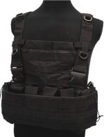 USMC Molle Carrier Combat Vest (Black)