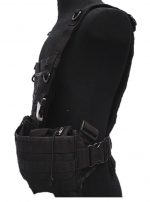 USMC Molle Carrier Combat Vest (Black) - Image 2