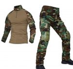 A.C.M Tactical Gen2 Combat Suit And Pants with Pad - Woodland