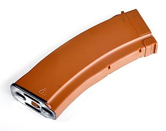 AK 74 Series 120 Rounds Silent Magazine (Bakelite / Orange)