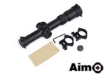 1-4x24SE Tactical Scope(Red/Green Reticle) - BK