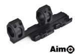 Tactical Top Rail extend 25.4mm-30mm Ring Mount - BK																																																																																																																																																																							