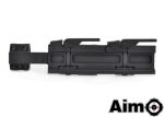 Tactical Top Rail extend 25.4mm-30mm Ring Mount - BK																																																																																																																																																																							 - Image 4