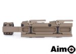 Tactical Top Rail extend 25.4mm-30mm Ring Mount - DE																																																																																																																																																																											 - Image 6