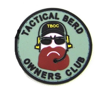 Tactical Beard Owners Club  patch