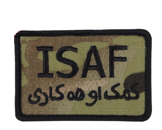 Embroidery Patch ISAF c