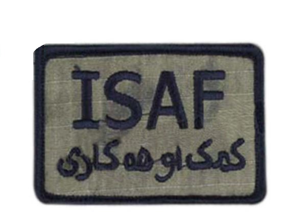 Embroidery Patch ISAF e