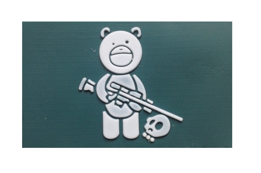 Sniper & Hunter Skull  OD Moral patch 