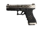 G17 HEX-CUT - Black/Silver Slide