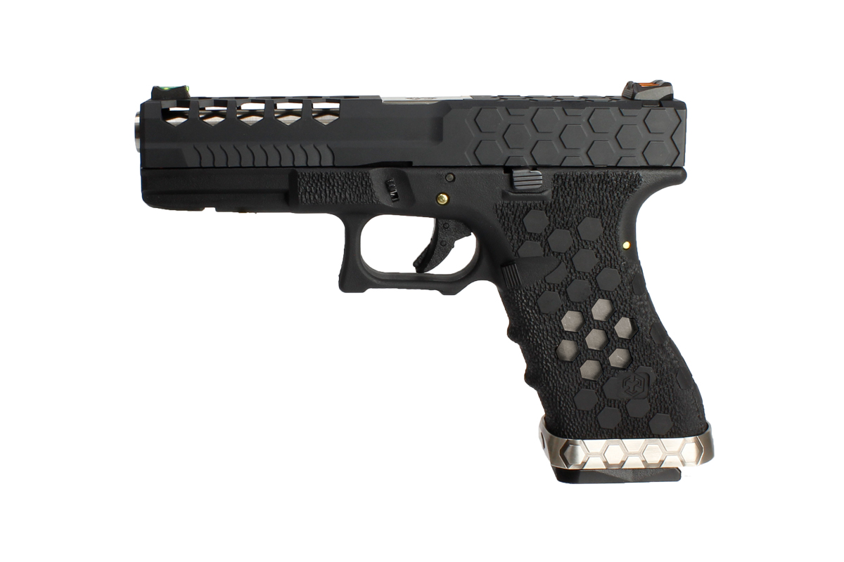 G17 HEX-CUT - Black/Black Slide