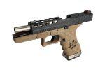 G17 HEX-CUT - Tan/Black Slide - Image 2