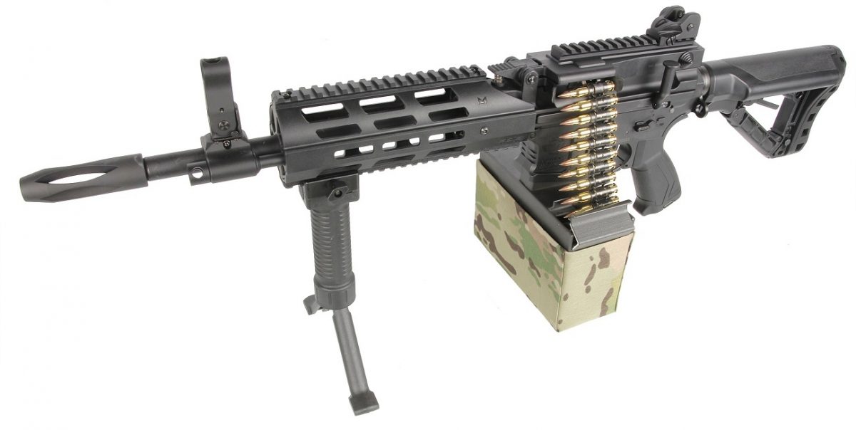CM16 LMG M-LOK handguard BK  - Image 3