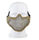 Strike Steel Mech Half Face Mask - DE