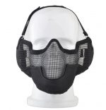 Strike Steel Mech Half Face Mask V2 - BK