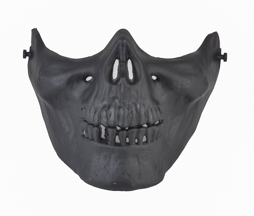 Skull Gen 3 Half Face Mask - BK