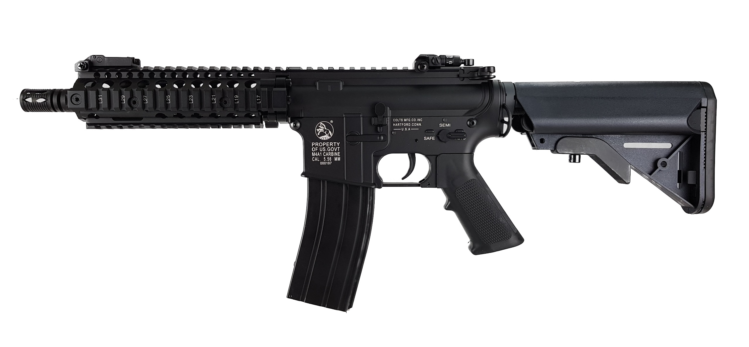 MK18 MOD1 DD 7"  - Quick Change Spring System +ETU, FULL METAL