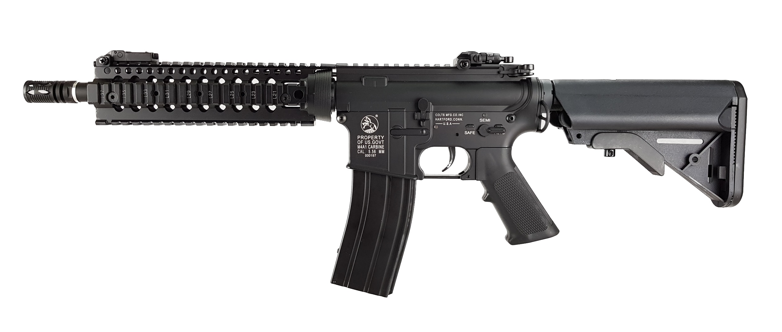 ec-615.jpg M4 DD OMEGA 9" - Quick Change Spring System +ETU, FULL METAL - Image 1