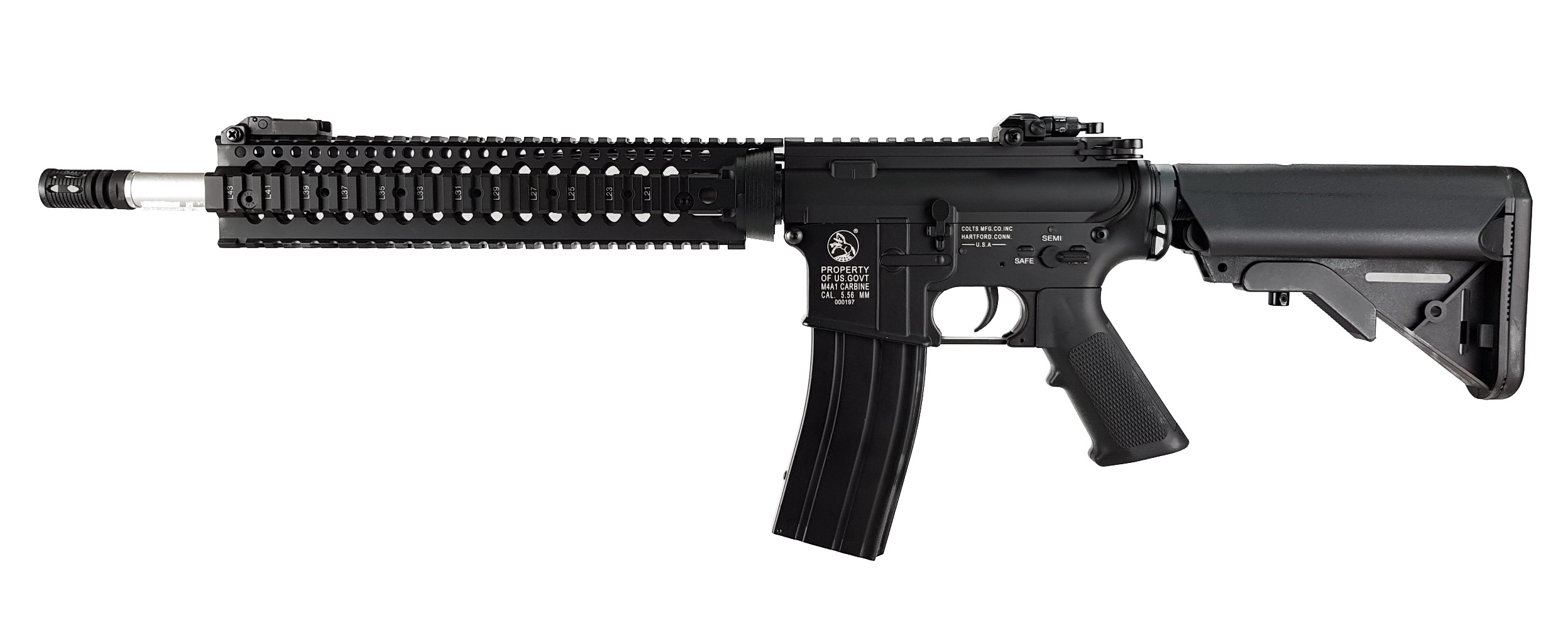 ec-616.jpg M4 DD OMEGA 12" - Quick Change Spring System + ETU, FULL METAL - Image 1