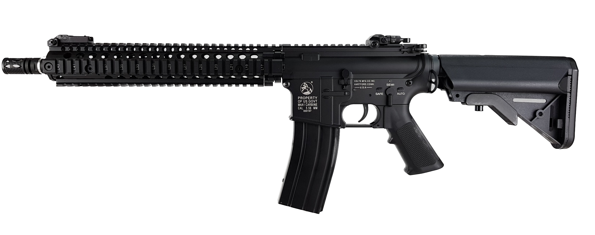 MK18 MOD1 DD 12" - Quick Change Spring System +ETU, FULL METAL