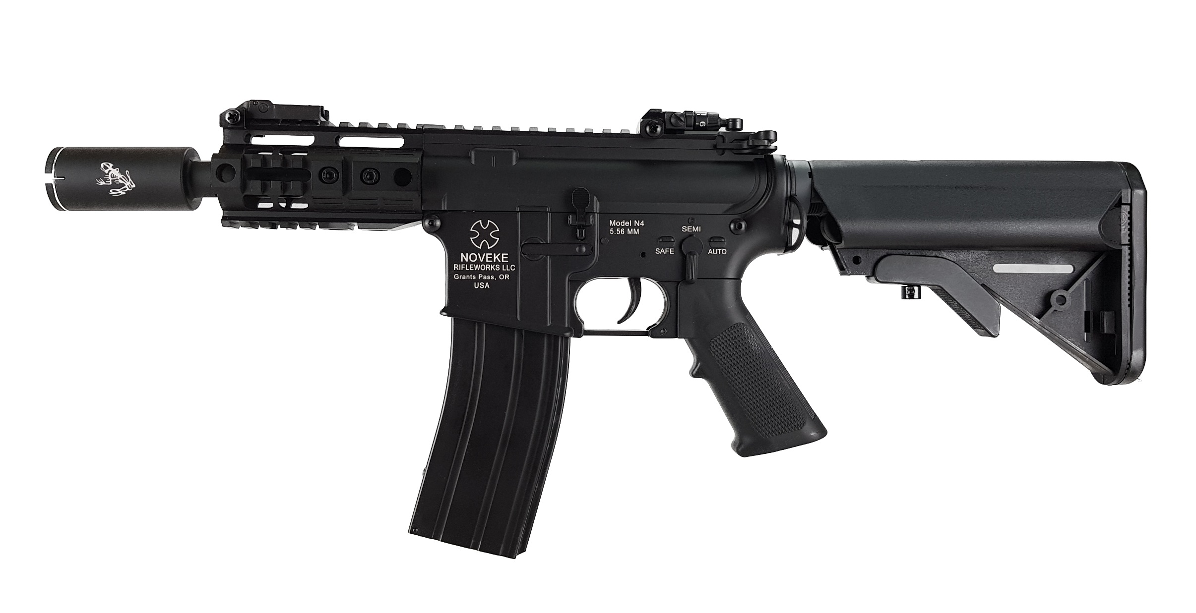 M4 NOVESKE 4" - Quick Change Spring System, FULL METAL