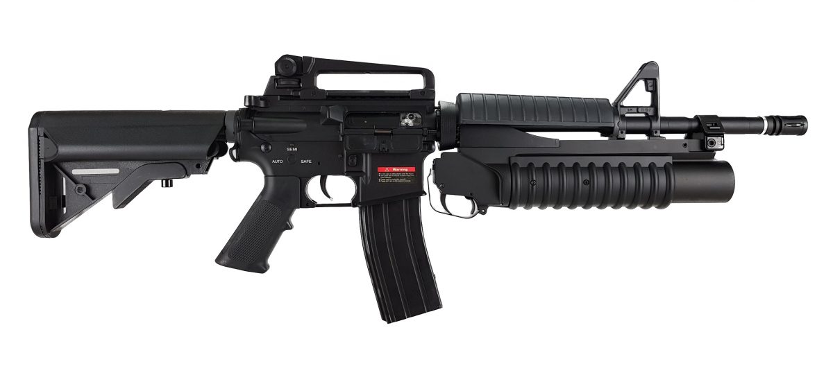 M4A1 w/M203 - Quick Change Spring System, FULL METAL - Image 6