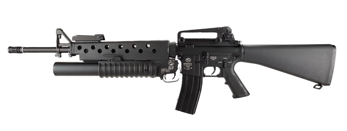 M16A4 w/M203 (SCARFACE) - Quick Change Spring System +ETU, FULL METAL - Image 1