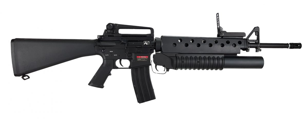 M16A4 w/M203 (SCARFACE) - Quick Change Spring System +ETU, FULL METAL - Image 9