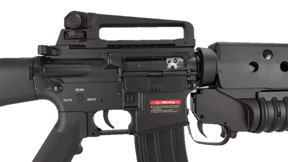 M16A4 w/M203 (SCARFACE) - Quick Change Spring System +ETU, FULL METAL - Image 7