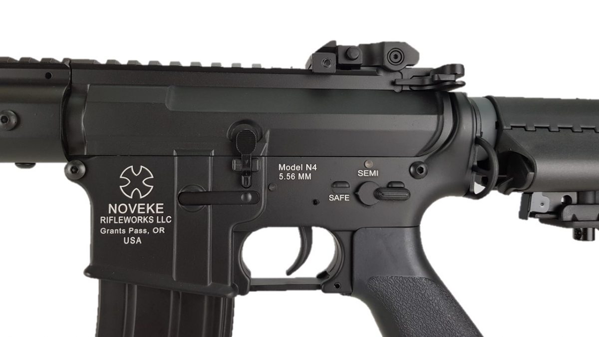 M4 NOVESKE KEYMOD 9" - Quick Change Spring System, FULL METAL  - Image 5