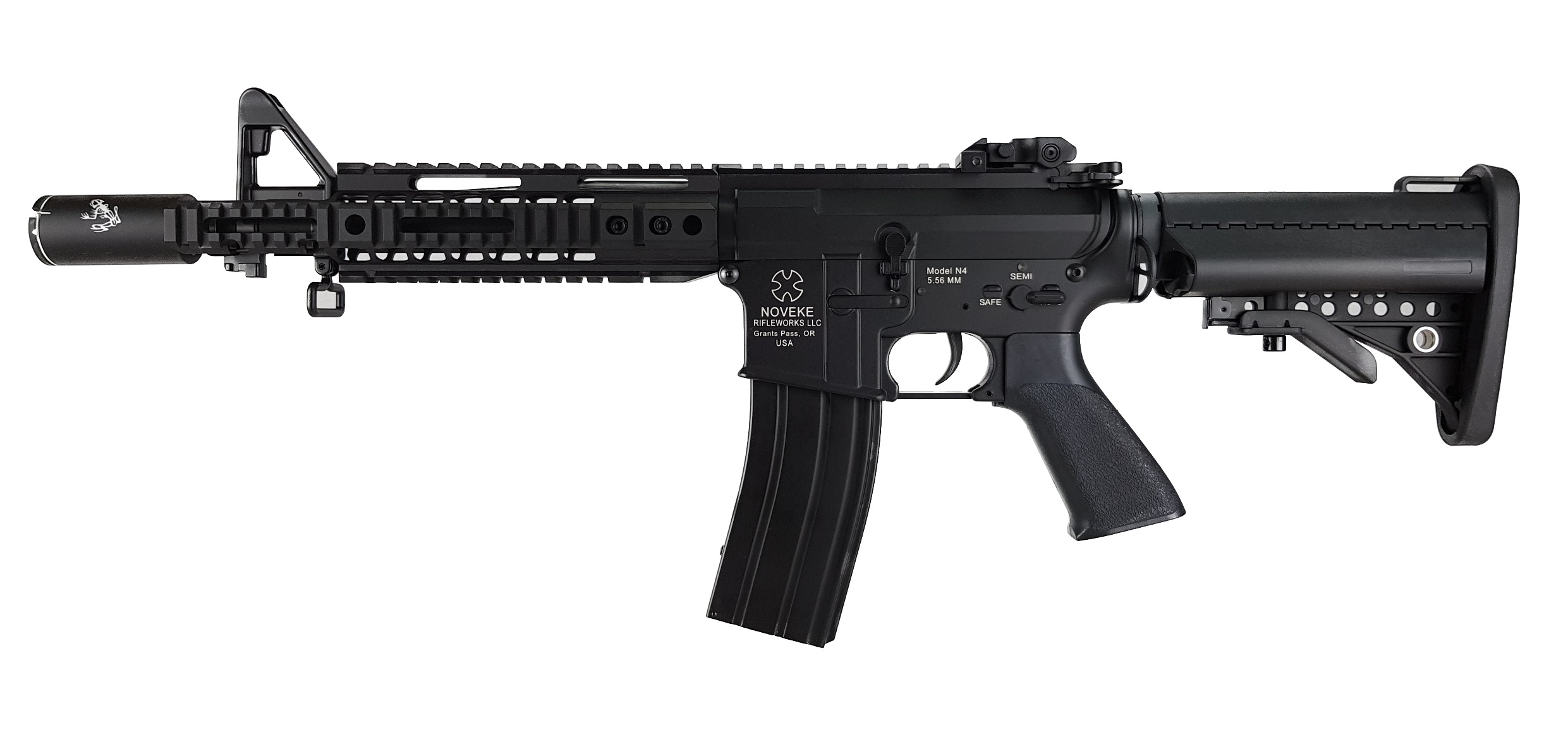 M4 NOVESKE 7+2" - Quick Change Spring System, FULL METAL 