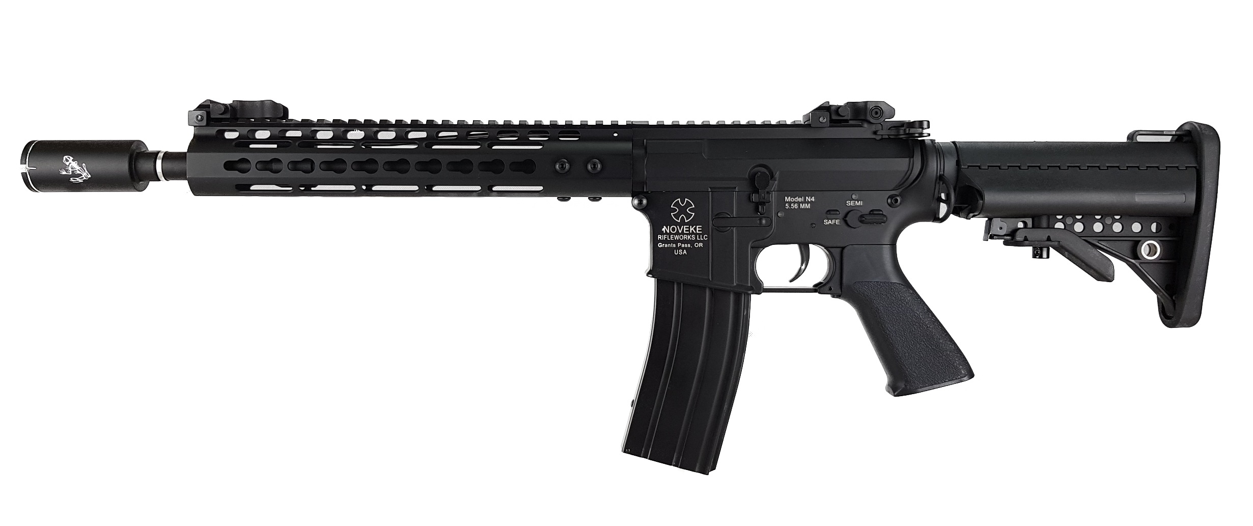 M4 NOVESKE KEYMOD 11" - Quick Change Spring System, FULL METAL 